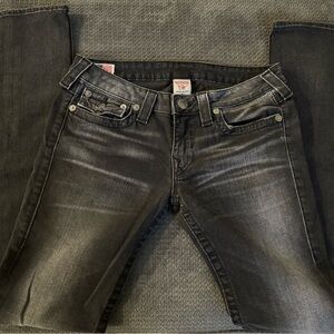 Black True Religion, women’s jeans, size 31